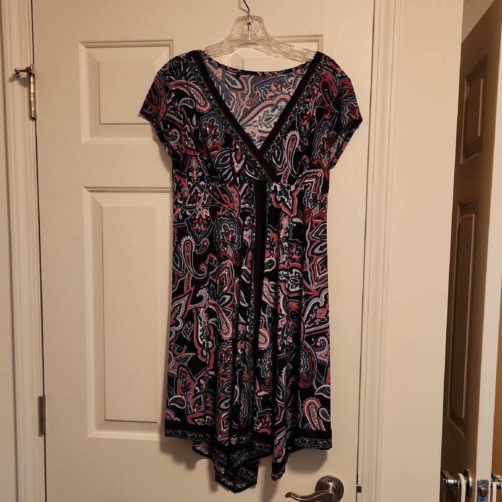 INC emprie Waist Midi Dress